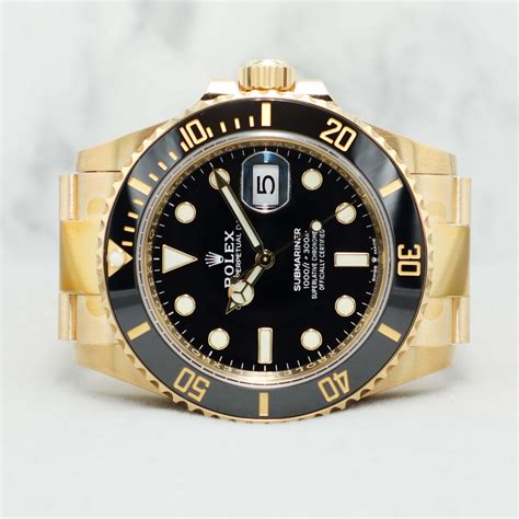 rolex watch submariner gold|Rolex Submariner full gold.